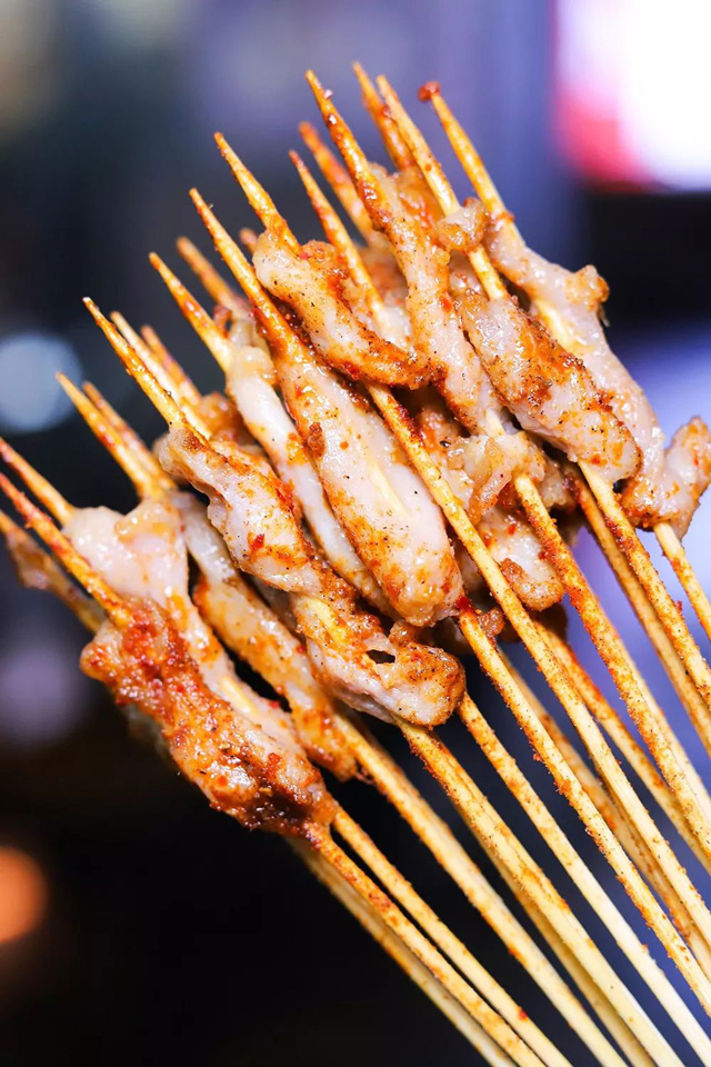 同婆婆新品：爆汁鸡肉串
